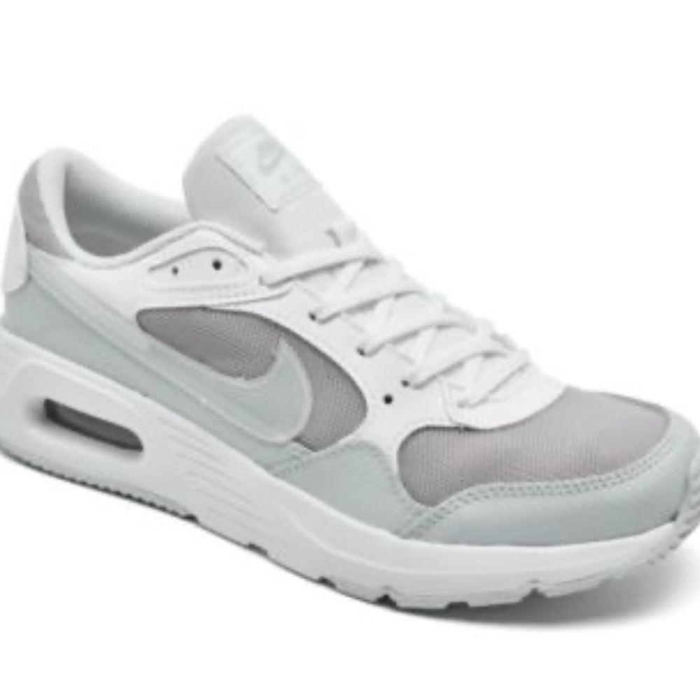 Nike Gray and White Sneakers